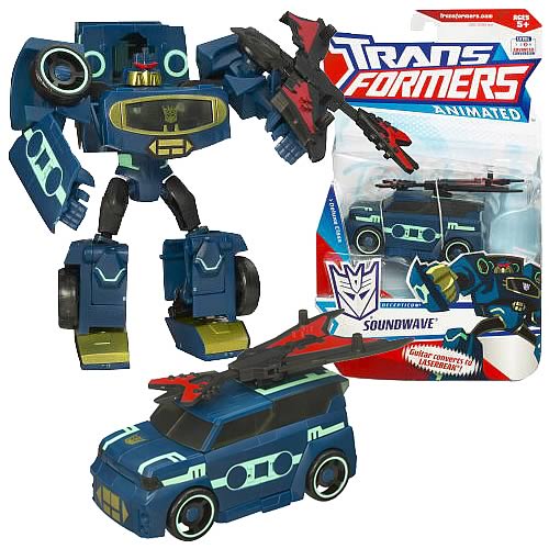 Transformers Animated Deluxe Soundwave Action Figure